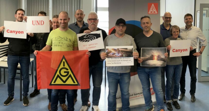Solidarische Grüße der Belegschaft von KS HUAYU AluTech