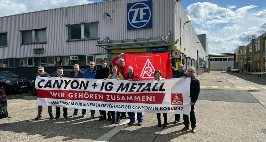 Canyon und IG Metall – wir gehören zusammen, wie Trail mit Bike und Tarif mit Vertrag.