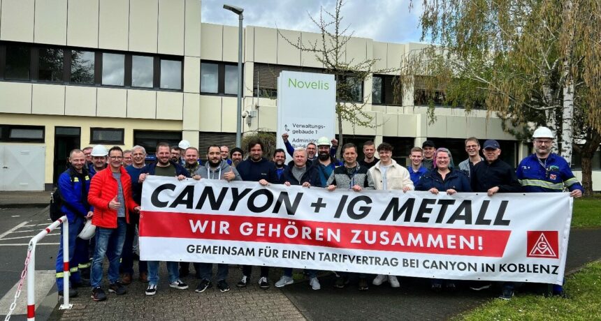 Betriebsrat Novelis Koblenz zur Tarifbindung Canyon